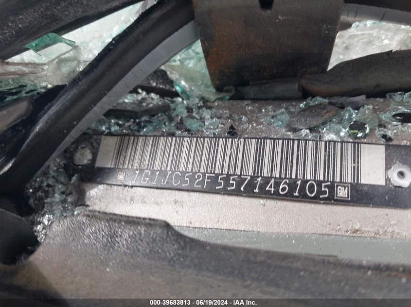 2005 Chevrolet Cavalier VIN: 1G1JC52F557146105 Lot: 39683813