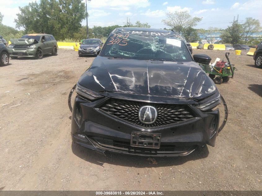 2022 Acura Mdx A-Spec Package VIN: 5J8YE1H01NL026838 Lot: 39683815