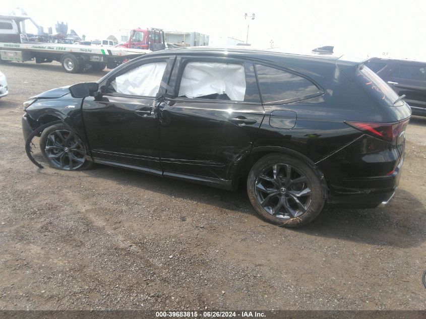 2022 Acura Mdx A-Spec Package VIN: 5J8YE1H01NL026838 Lot: 39683815