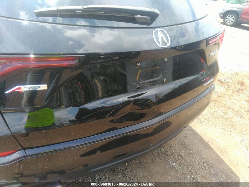 2022 Acura Mdx A-Spec Package VIN: 5J8YE1H01NL026838 Lot: 39683815
