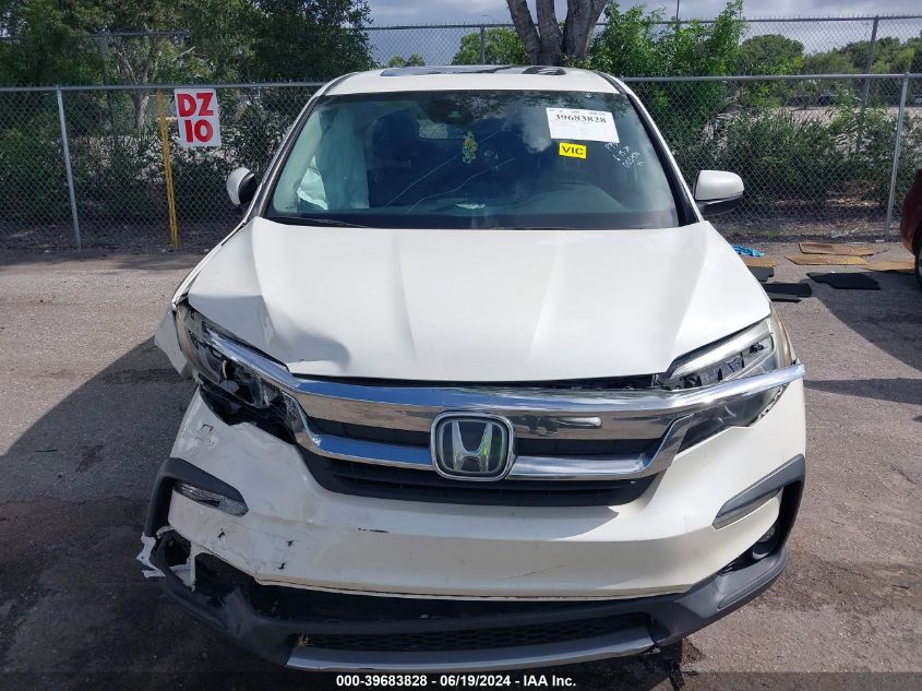 2019 Honda Pilot Exl VIN: 5FNYF5H51KB005470 Lot: 39683828