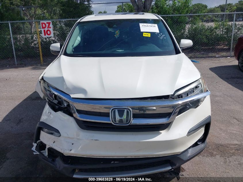 2019 Honda Pilot Exl VIN: 5FNYF5H51KB005470 Lot: 39683828