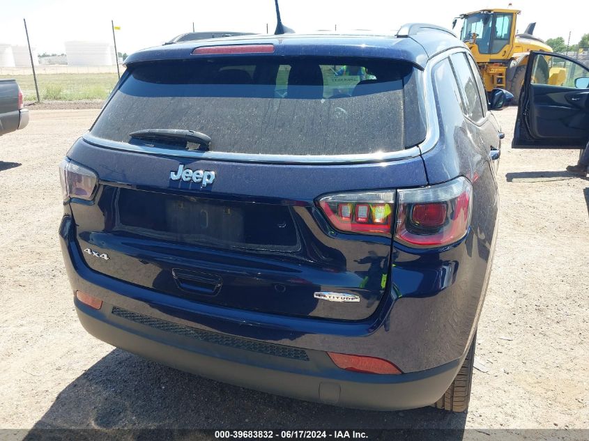 2021 JEEP COMPASS LATITUDE 4X4 - 3C4NJDBBXMT593044