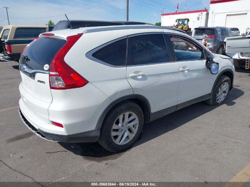 2016 Honda Cr-V Exl VIN: 5J6RM4H75GL129312 Lot: 39683844