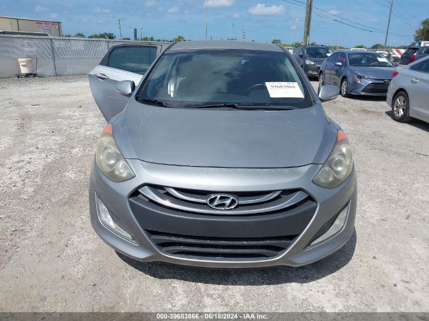 2014 Hyundai Elantra Gt Base W/Blue VIN: KMHD35LHXEU162222 Lot: 39683866