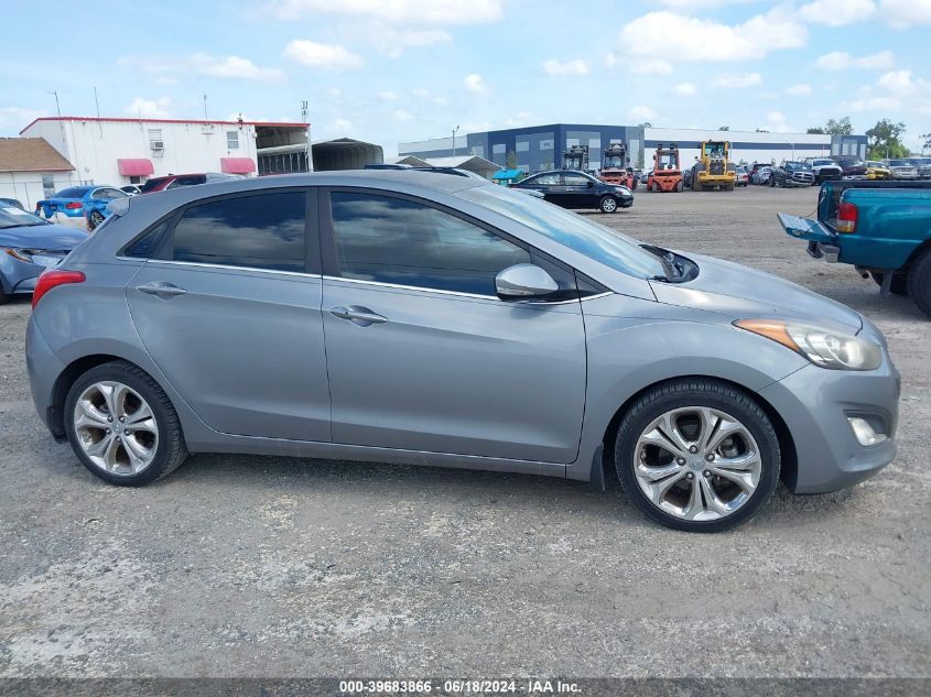 2014 Hyundai Elantra Gt Base W/Blue VIN: KMHD35LHXEU162222 Lot: 39683866