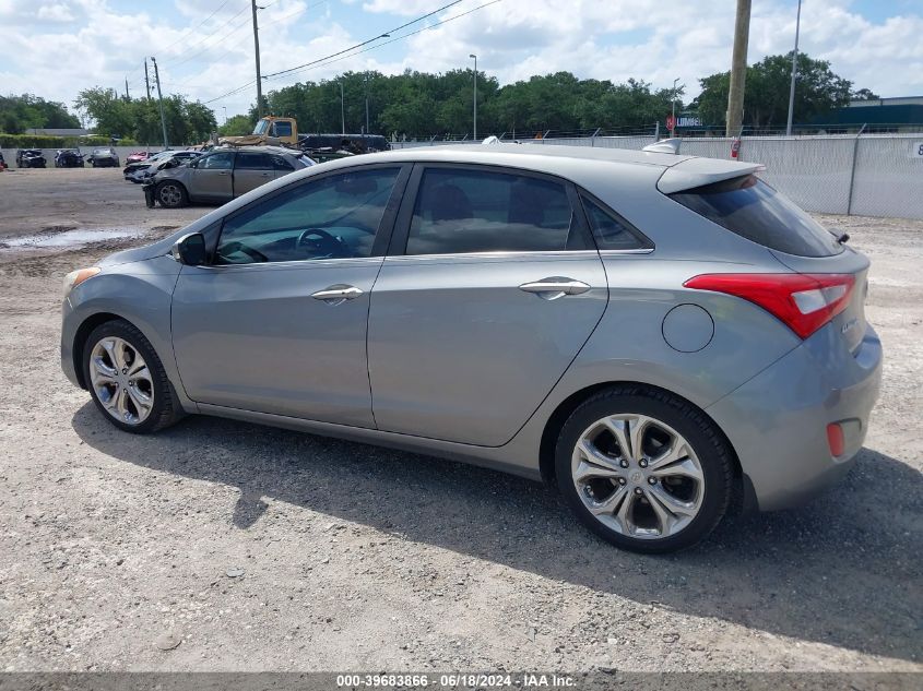 2014 Hyundai Elantra Gt Base W/Blue VIN: KMHD35LHXEU162222 Lot: 39683866