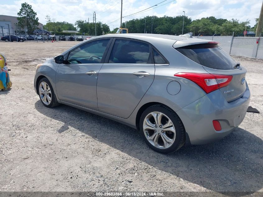 2014 Hyundai Elantra Gt Base W/Blue VIN: KMHD35LHXEU162222 Lot: 39683866