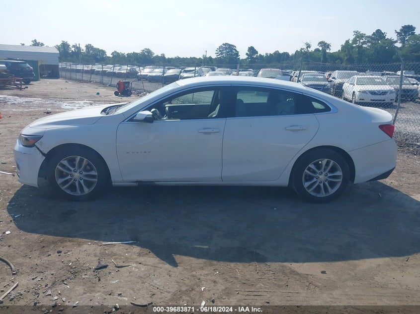 2018 Chevrolet Malibu Lt VIN: 1G1ZD5ST9JF170428 Lot: 39683871