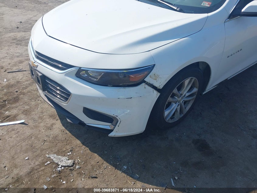 2018 Chevrolet Malibu Lt VIN: 1G1ZD5ST9JF170428 Lot: 39683871