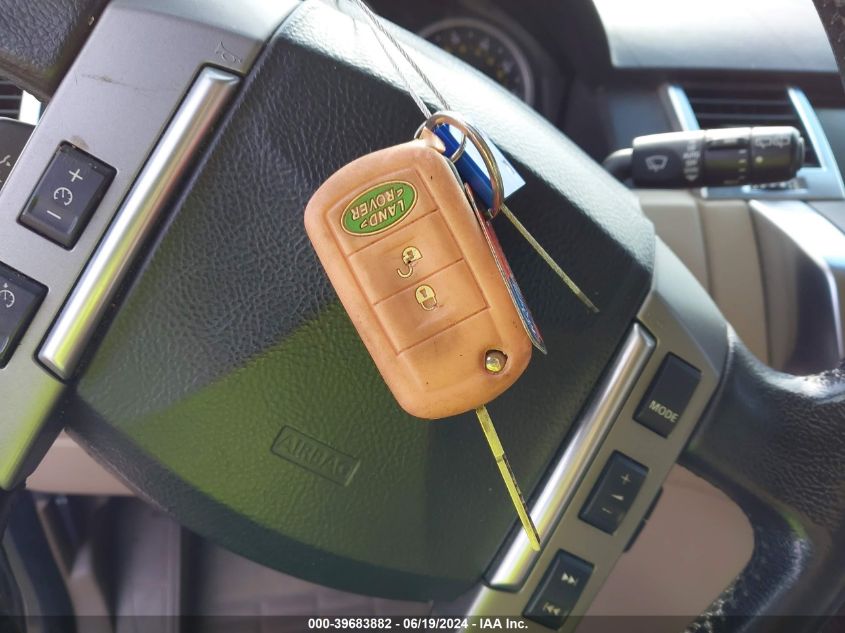 2009 Land Rover Range Rover Sport Hse VIN: SALSK25429A203093 Lot: 39683882