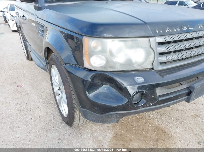 2009 Land Rover Range Rover Sport Hse VIN: SALSK25429A203093 Lot: 39683882