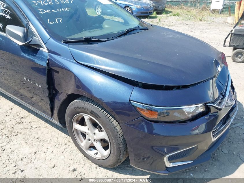 2017 Chevrolet Malibu Ls VIN: 1G1ZB5ST4HF268962 Lot: 39683887