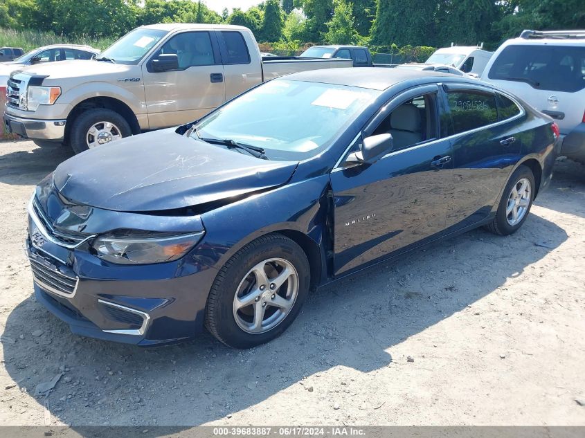 2017 Chevrolet Malibu Ls VIN: 1G1ZB5ST4HF268962 Lot: 39683887