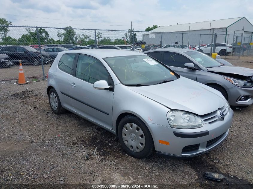 2009 Volkswagen Rabbit S VIN: WVWBB71K19W076364 Lot: 39683905