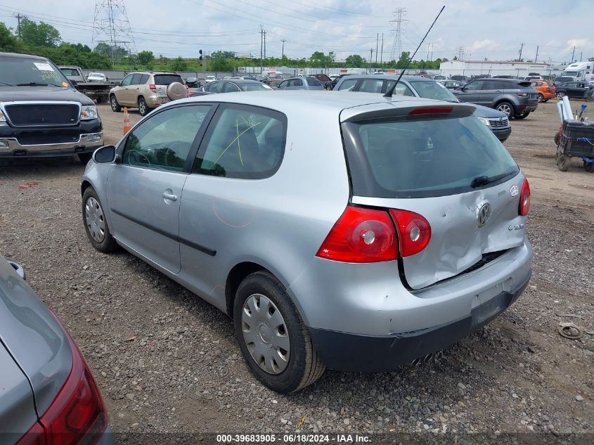 2009 Volkswagen Rabbit S VIN: WVWBB71K19W076364 Lot: 39683905