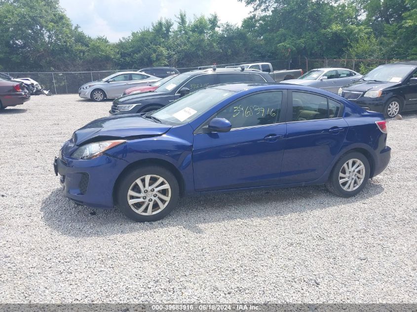 2012 Mazda Mazda3 I Touring VIN: JM1BL1V75C1697854 Lot: 39683916