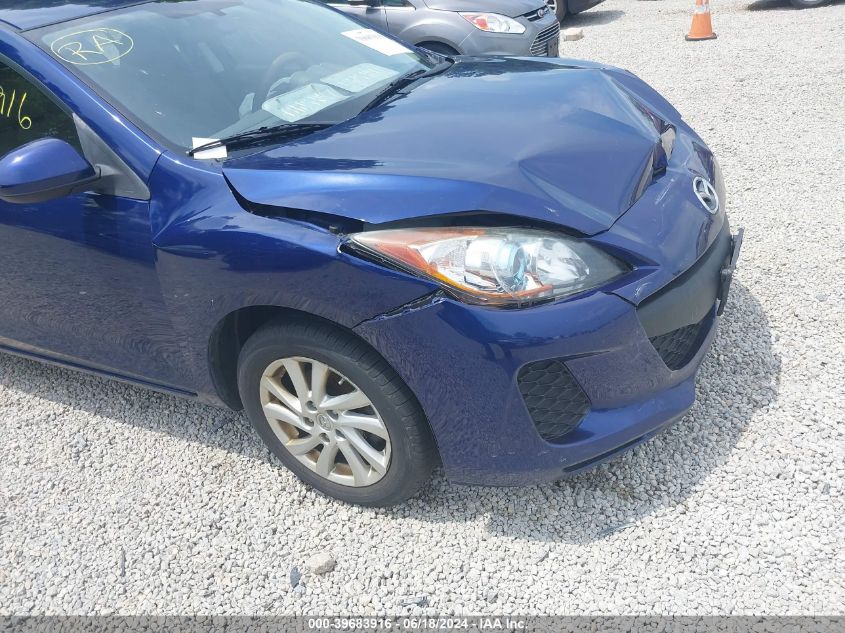 2012 Mazda Mazda3 I Touring VIN: JM1BL1V75C1697854 Lot: 39683916