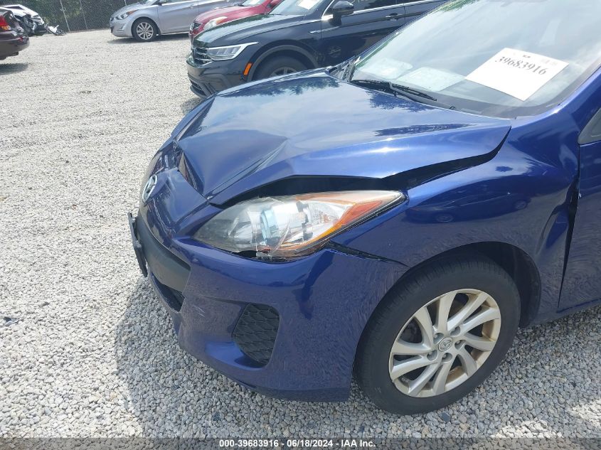 2012 Mazda Mazda3 I Touring VIN: JM1BL1V75C1697854 Lot: 39683916