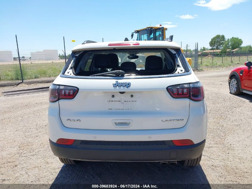 2021 Jeep Compass Limited 4X4 VIN: 3C4NJDCB1MT572694 Lot: 39683924