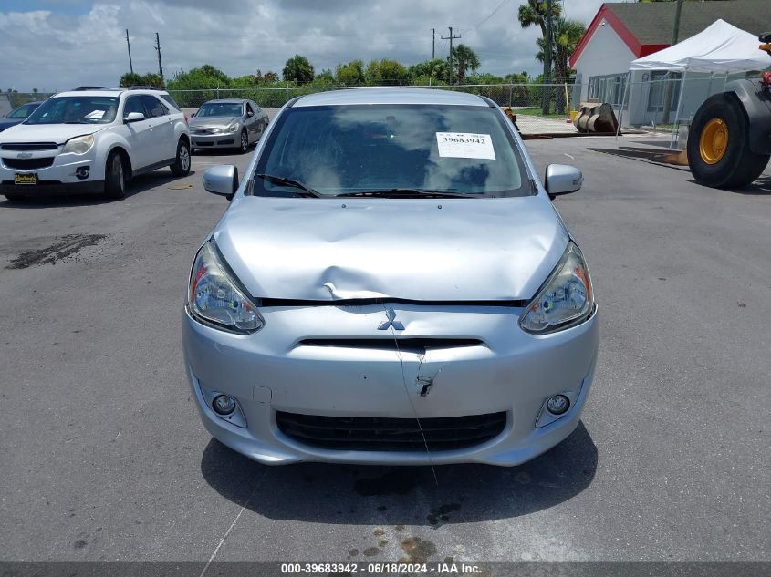 2015 Mitsubishi Mirage Es VIN: ML32A4HJ8FH045548 Lot: 39683942