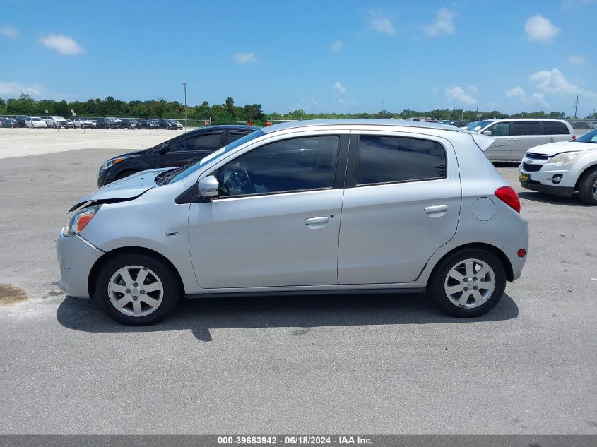 2015 Mitsubishi Mirage Es VIN: ML32A4HJ8FH045548 Lot: 39683942