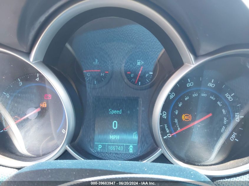 2011 Chevrolet Cruze Lt VIN: 1G1PE5S9XB7195178 Lot: 39683947