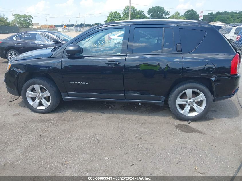 2012 Jeep Compass Latitude VIN: 1C4NJCEA4CD575432 Lot: 39683949