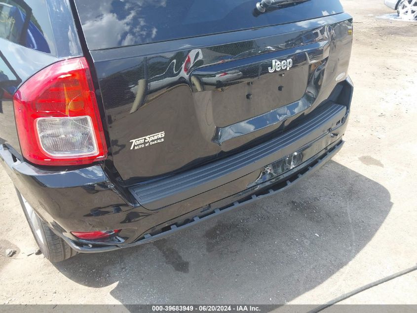 2012 Jeep Compass Latitude VIN: 1C4NJCEA4CD575432 Lot: 39683949