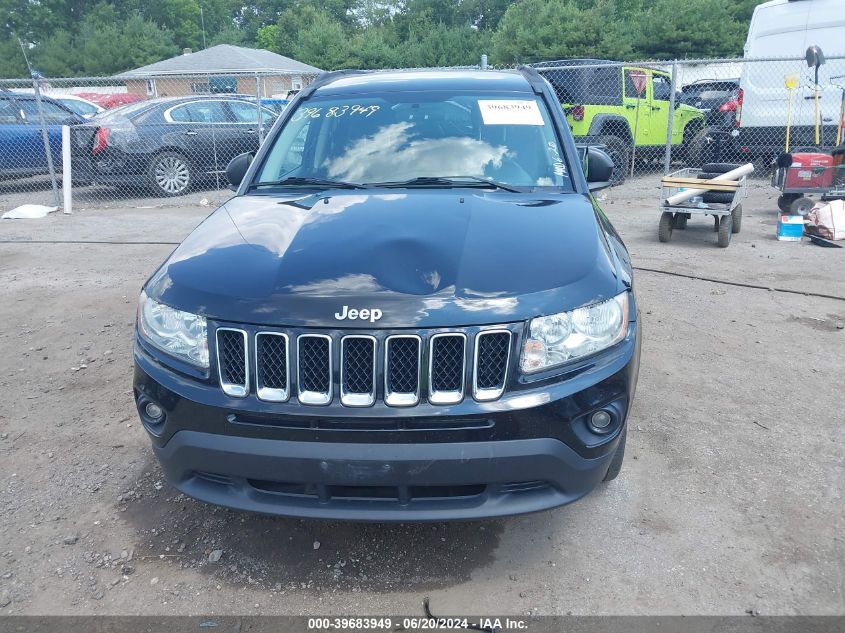 2012 Jeep Compass Latitude VIN: 1C4NJCEA4CD575432 Lot: 39683949