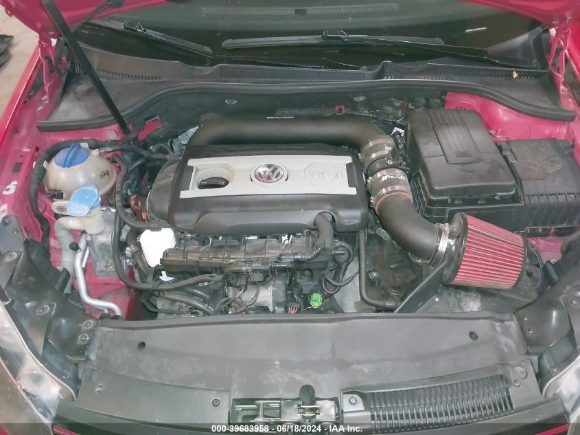 2012 Volkswagen Gti 2-Door VIN: WVWEV7AJ6CW034260 Lot: 39683958