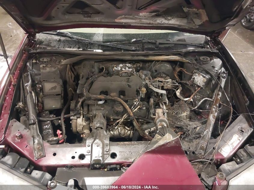 2003 Chevrolet Impala VIN: 2G1WF55E439350874 Lot: 39683964