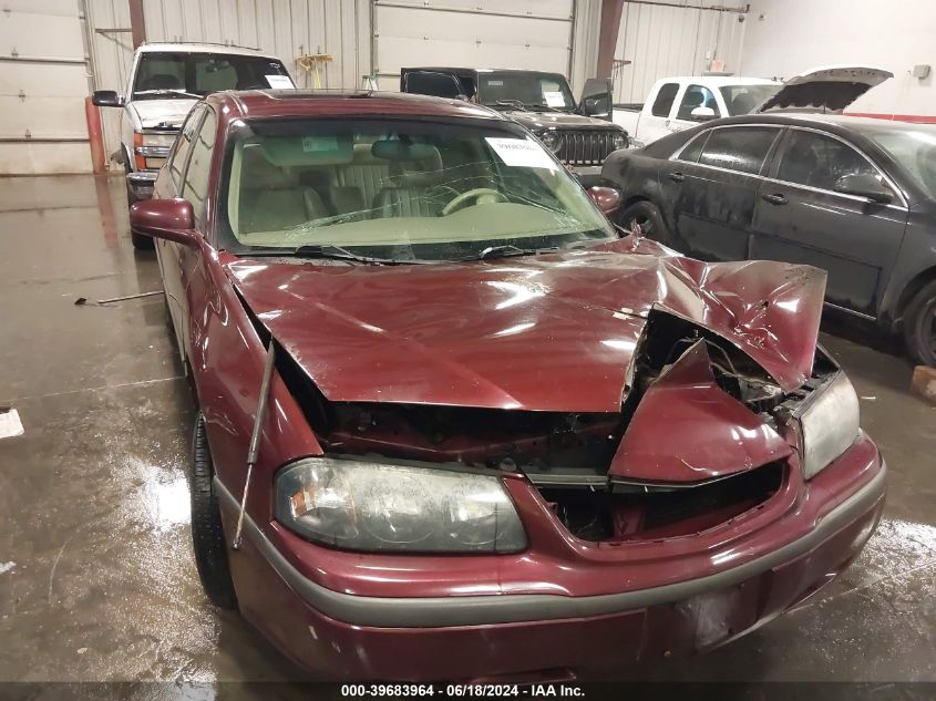 2003 Chevrolet Impala VIN: 2G1WF55E439350874 Lot: 39683964