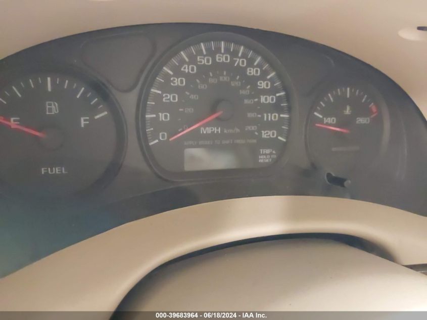 2003 Chevrolet Impala VIN: 2G1WF55E439350874 Lot: 39683964