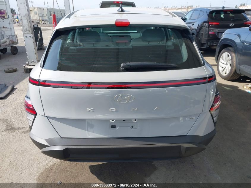 2024 Hyundai Kona Se VIN: KM8HACAB7RU070694 Lot: 39683972