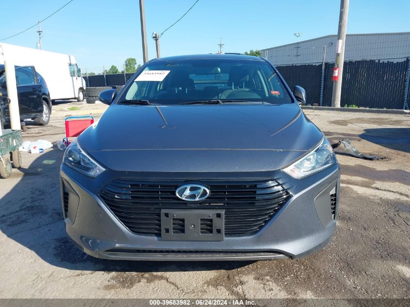 2018 Hyundai Ioniq Hybrid Blue VIN: KMHC65LCXJU065460 Lot: 39683982