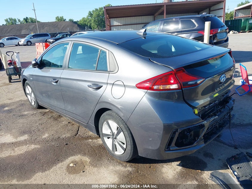 2018 Hyundai Ioniq Hybrid Blue VIN: KMHC65LCXJU065460 Lot: 39683982