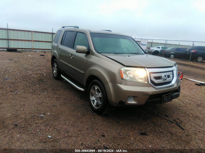 2011 Honda Pilot Touring VIN: 5FNYF3H95BB034137 Lot: 39683999