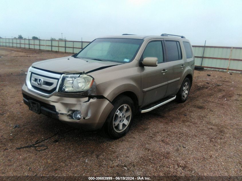 2011 Honda Pilot Touring VIN: 5FNYF3H95BB034137 Lot: 39683999