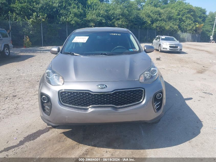 2018 Kia Sportage Lx VIN: KNDPMCACXJ7438840 Lot: 39684001