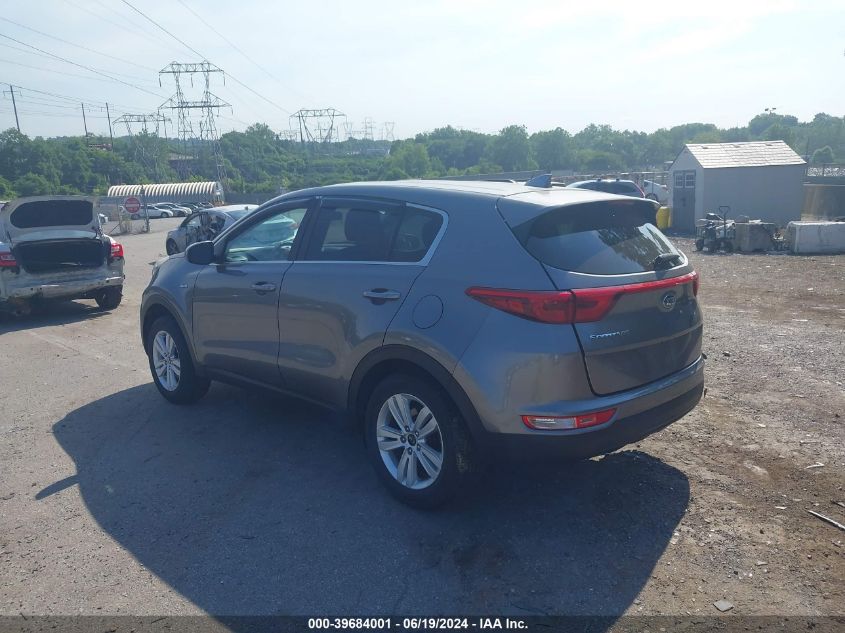 2018 Kia Sportage Lx VIN: KNDPMCACXJ7438840 Lot: 39684001