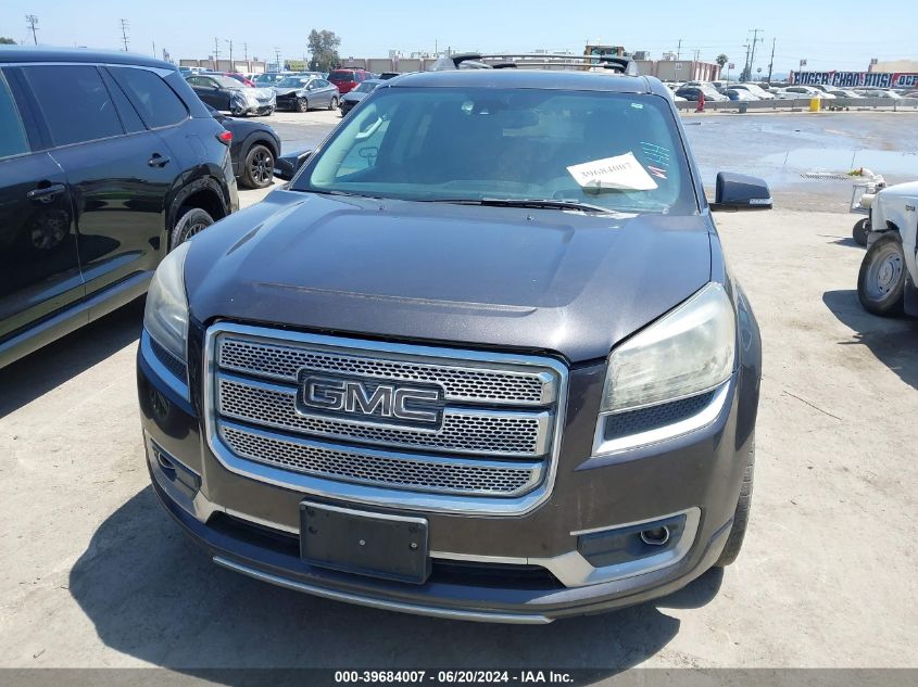 2014 GMC Acadia Denali VIN: 1GKKRTKD6EJ187508 Lot: 39684007