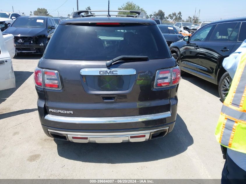 2014 GMC Acadia Denali VIN: 1GKKRTKD6EJ187508 Lot: 39684007