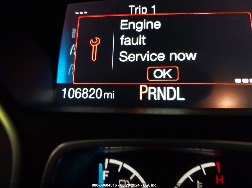 2015 Ford Focus Se VIN: 1FADP3F26FL375461 Lot: 39684016