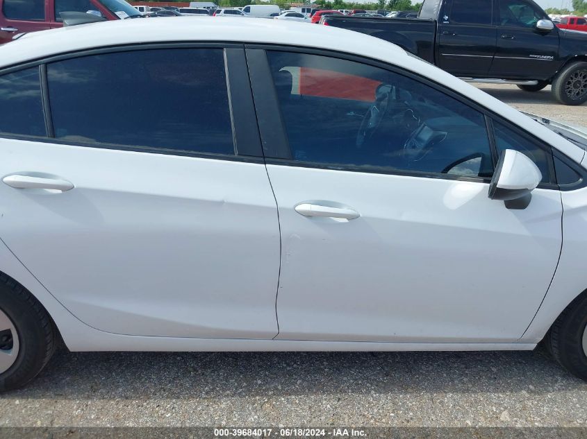 2017 Chevrolet Cruze Ls Auto VIN: 1G1BC5SM8H7129189 Lot: 39684017