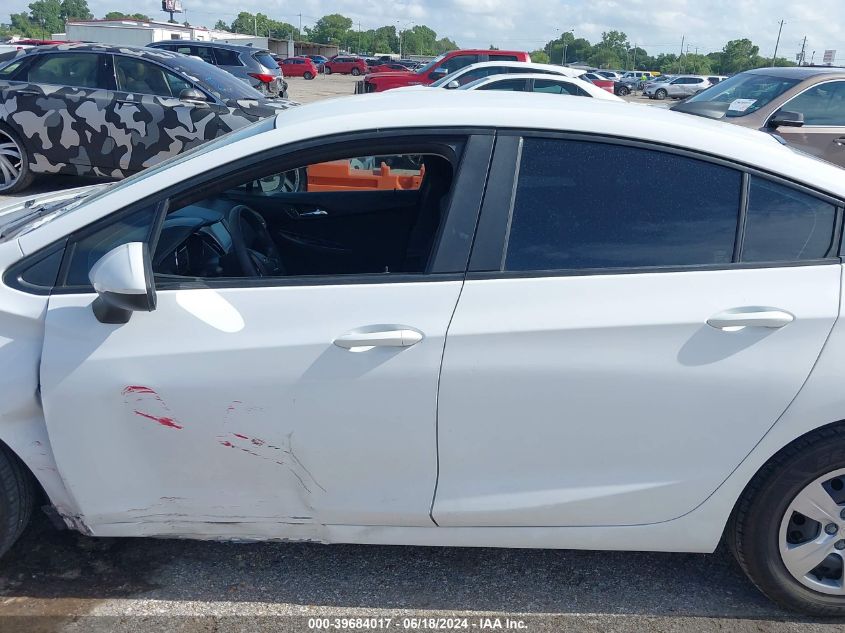 2017 Chevrolet Cruze Ls Auto VIN: 1G1BC5SM8H7129189 Lot: 39684017