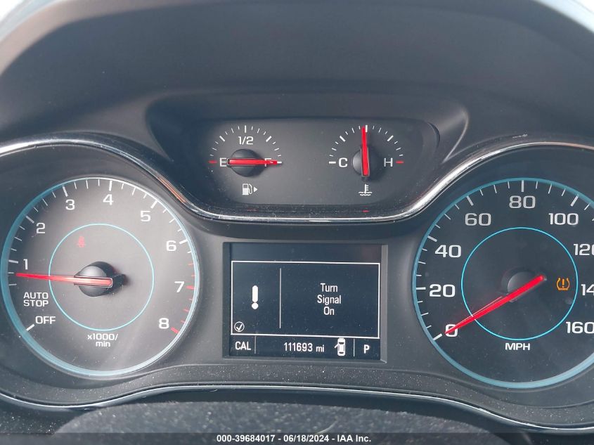 2017 Chevrolet Cruze Ls Auto VIN: 1G1BC5SM8H7129189 Lot: 39684017