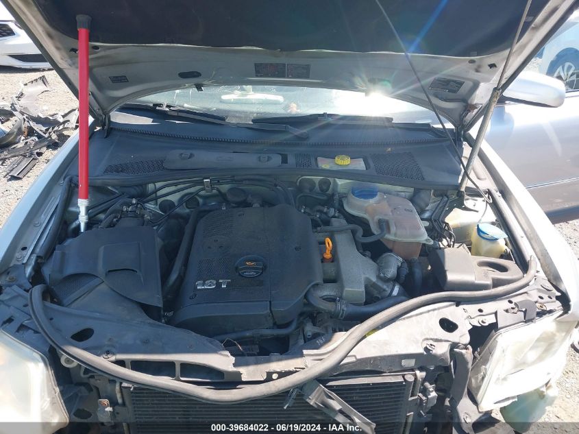 2003 Volkswagen Passat Gls VIN: WVWPD63B23P396396 Lot: 39684022