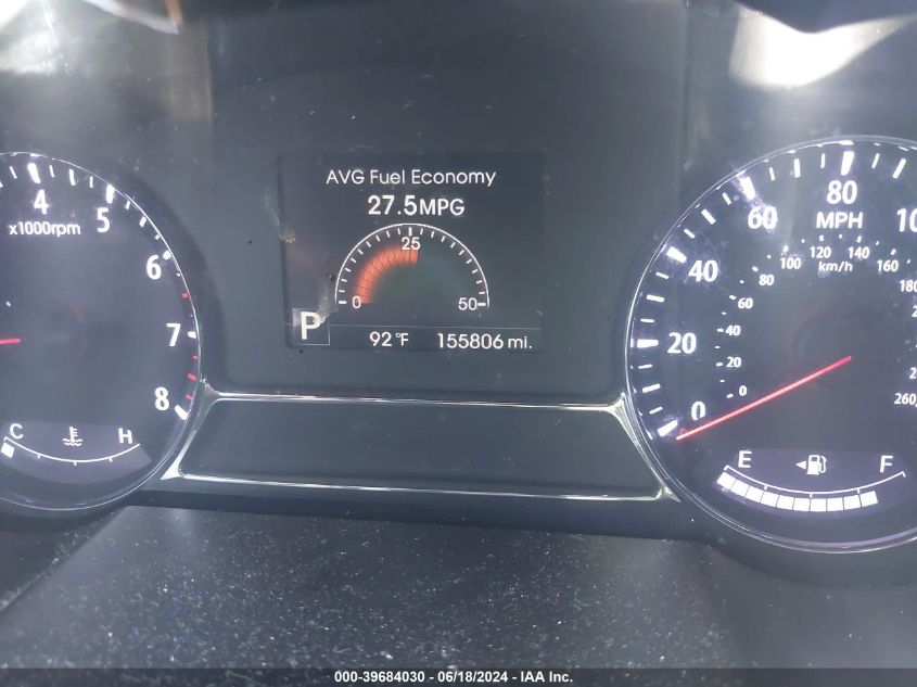 2013 Kia Optima Sx VIN: 5XXGR4A63DG193179 Lot: 39684030