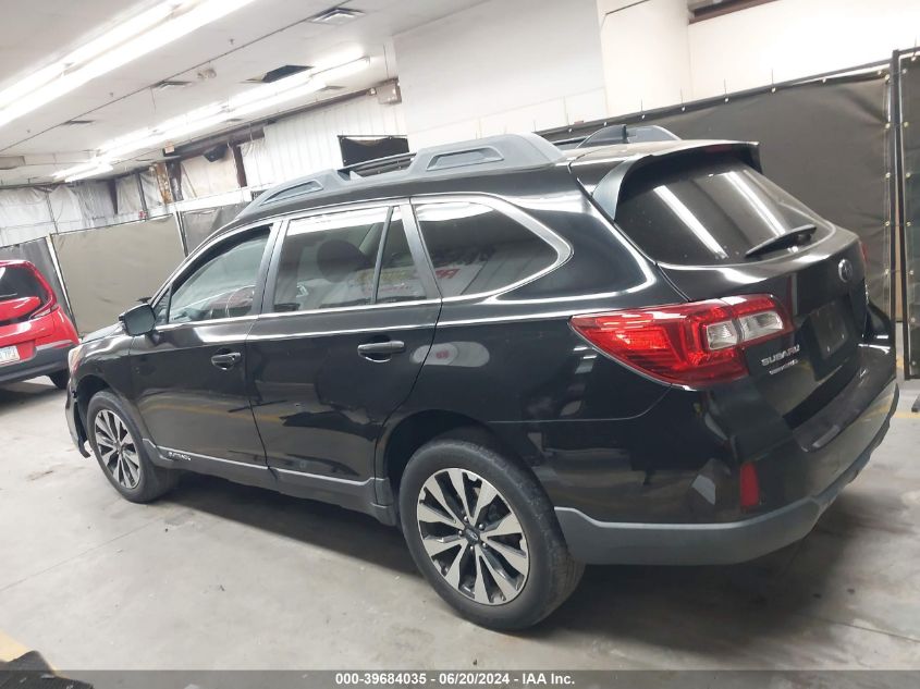 2016 Subaru Outback 3.6R Limited VIN: 4S4BSEJC0G3201216 Lot: 39684035